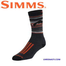 Носки Simms Daily Sock Carbon размер XL